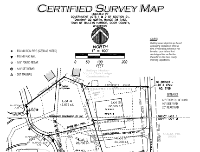 thumbnail of certified survey map - north end