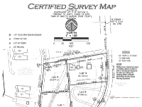 thumbnail of certified survey map - south end